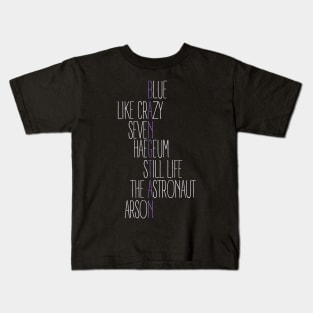 BTS Solo Songs in Chapter 2 Kids T-Shirt